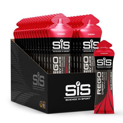 SiS REGO Cherry Juice - Montmorency Cherry Juice Concentrate - Post-Exercise Nutrition - Recovery & Sleep Support - Natural Antioxidant - 100% Pure - Convenient Satchet - Portable - 30 Count