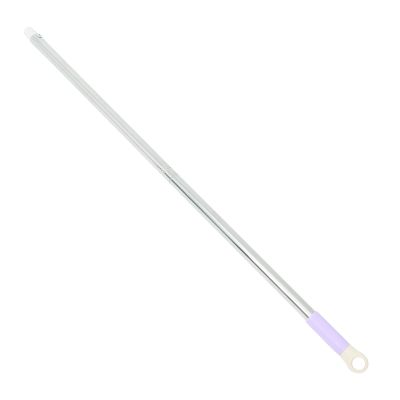 HAKIDZEL Stainless Steel Mop Handle Replacement Pole Stick with Threaded Joint, 88cm Two-Section Rod for Floor Cleaning, Mop Stick Accessory for Household and Commercial Use Random Color