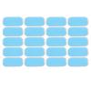 Alomejor ABS Replacement Gel Sheets, 20pcs Durable Skin Friendly Conductive Adhesive Pads for EMS AB Trainer, with Ultra Thin Lightweight Design for Waist Trimmer Belt ABS Toner view 2