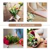 SAFIGLE 15pcs Neon Blue Iridescent Cellophane Wrap Flower Bouquet Wrapping Paper for Floral Packaging and Present Boxes for Birthday and Special Occasions view 3