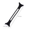 PATKAW Mask Extension Buckle Ear Hooks Flexible Strap Extender 3pcs Set Black Long Adjustable Mask Cord Accessories for Comfortable Fit and Ear Protection view 2