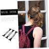 PATKAW Mask Extension Buckle Ear Hooks Flexible Strap Extender 3pcs Set Black Long Adjustable Mask Cord Accessories for Comfortable Fit and Ear Protection view 3