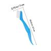 SUPVOX Crevice Cleaning Brush Foldable Window Track Scrubber Blue Multi-use Kitchen Sink Groove Detail Brush for Bathroom and Furniture Cleaning view 2
