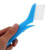 SUPVOX Crevice Cleaning Brush Foldable Window Track Scrubber Blue Multi-use Kitchen Sink Groove Detail Brush for Bathroom and Furniture Cleaning view 4