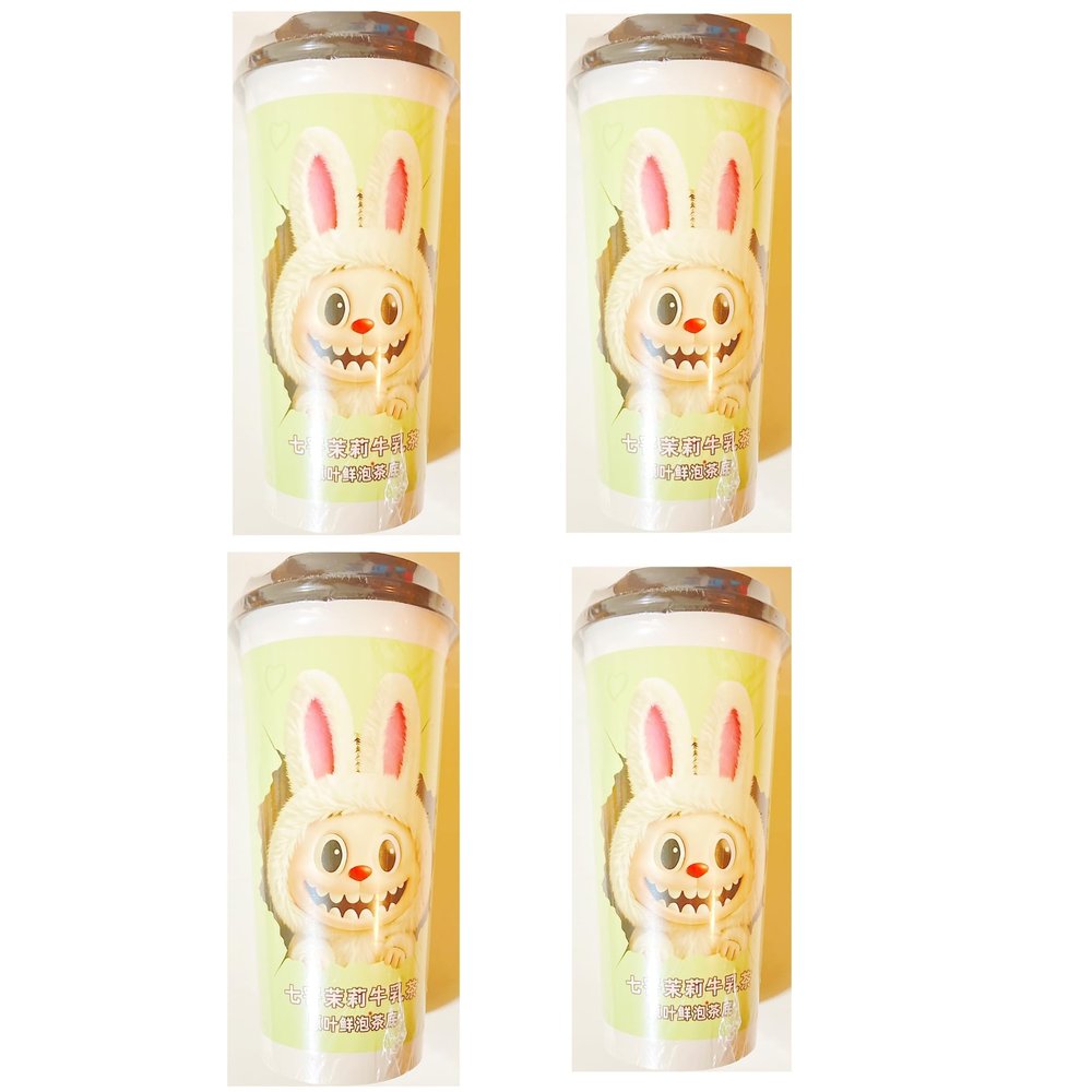 Milk Tea,Jasmine Milk Tea Solid Beverage,3.28 Oz, Pack of 4