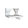 Wall Mount Shelf Compatible with ResMed AirSense 11 Universal Wall Bracket with Hose & Mask Hooks for Bedroom & RV Organization view 2