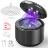 45kHz Ultrasonic Retainer Cleaner Machine, Dental Cleaning Pod with Digital Timer for Denture, Mouth Guard, Invisalign, Aligner, Night Guard, Braces, Toothbrush, Jewelry, 200ML Tank (Black) view 1