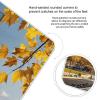 Paris Eiffel Tower with Autumn Leaves Digital Bathroom Scale for Body Weight Accurate Weighing Scale Digital Scale Fashion Weight Scale High Precision Smart Scale with Ultra-Wide Platform Large LCD Di view 4