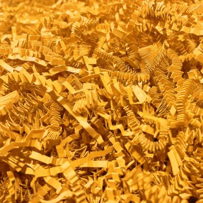 10 LB Golden Crinkle Cut Paper Shred Filler Great for Gift Wrapping, Basket Fillers, Birthday, Gift Wrapping, Halloween Thanksgiving Christmas Party Decor Filling Supplies