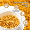 10 LB Golden Crinkle Cut Paper Shred Filler Great for Gift Wrapping, Basket Fillers, Birthday, Gift Wrapping, Halloween Thanksgiving Christmas Party Decor Filling Supplies view 3
