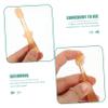 BCOATH Silicone Toothbrush 3pcs, Oral Cleaning Brush with Tongue Cleaner, Safety Silicone, Soft Bristles for Newborns, Suitable for Daily Oral Care view 3