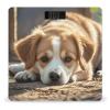 Lazy Dog Puppy Digital Bathroom Scale for Body Weight Accurate Weighing Scale Digital Scale Fashion Weight Scale High Precision Smart Scale with Ultra-Wide Platform Large LCD Display view 1