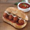 Cooked Italian Style Beef Meatballs; Approximately 140 Meatballs; Resealable Bag . Ingredients : GROUND BEEF, WATER BREAD CRUMBS (ENRICHED BLEACHED WHEAT FLOUR (BLEACHED WHEAT FLOUR, NIACIN, REDUCED IRON, THIAMINE MONONITRATE, RIBOFLAVIN, FOLIC ACID) view 3
