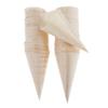 HHRJNUST 100 Pieces of Wooden Cups for Use in Restaurants and Corporate Events, 11x15.5cm view 1