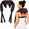 JCOTTON Neck and Shoulder Massager, Cordless Shiatsu Neck Massager with Heat Kneading Shoulder, Portable 3X Massager for Back and Shoulder Pain, Portable Massager for Home Outdoor view 1