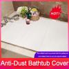 Foldable Bath Tub Cover Waterproof PVC Bath Tray Dustproof Insulating Panel Space-Saving Bath Mat Versatile Bathtub Support Easy Clean Shower Accessory view 4