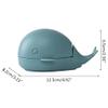 Whale-Shaped Nail Brush with Soap Dispenser Soft Bristles Hand Grip for Fingernails Toes Shoes Home Travel view 3