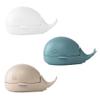 Whale-Shaped Nail Brush with Soap Dispenser Soft Bristles Hand Grip for Fingernails Toes Shoes Home Travel view 4