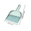 TOYANDONA Compact Desk Dustpan and Broom Set Mini Desktop Cleaning Tool Plastic Whisk Broom for Keyboard and Table Dust Removal Home Office Use view 2