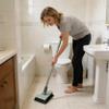 2 in 1 Floor Scrub Brush with Long Handle, Grout Brush, 120Rotatable Solubrilho Tile Cleaner, Magic Broom, Bathroom Brush Cleaner for Shower (Green) view 4