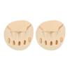 1-2 Pairs of Women's High-Heeled Shoes,Half-Soled Socks,Reusable Invisible Foot Pad for Toes Lining Socks(Skin Color-1Pair) view 1