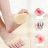 1-2 Pairs of Women's High-Heeled Shoes,Half-Soled Socks,Reusable Invisible Foot Pad for Toes Lining Socks(Skin Color-1Pair) view 4