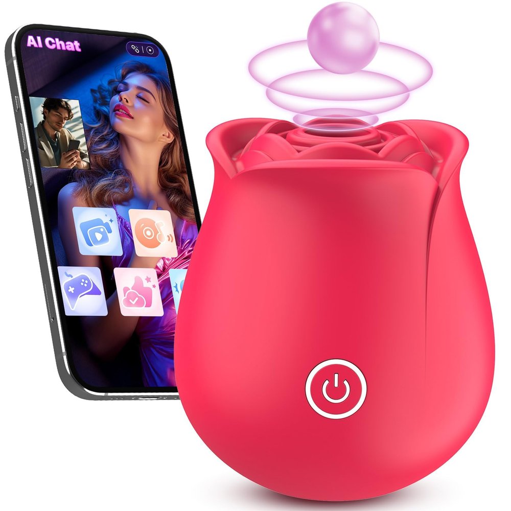 2026 Newly Portable Vibrating Massager -Clitioral Sucker Relaxes Muscles Viboators Toy 10 Modes Couples - for Body and Back FootSilent Personal for Sports Massage Adult Tools Relaxation OIC70 (RED)