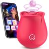 2026 Newly Portable Vibrating Massager -Clitioral Sucker Relaxes Muscles Viboators Toy 10 Modes Couples - for Body and Back FootSilent Personal for Sports Massage Adult Tools Relaxation OIC70 (RED) view 1