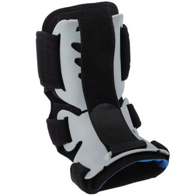 FRCOLOR Drop Foot Brace and Plantar Fasciitis Night Splint Gray L/xl, Lightweight Adjustable Foot Support with Achilles Tendon Stabilizer for Posture Correction and Ankle Immobilization