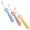 KICHOUSE 3pcs Travel Toothbrush Set Soft Bristles Non-Slip Handle Cartoon Animal Design for Oral Care view 1