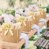 Ethhqu 3 Pack Brown Gift Bags with Handles, 12.6x10x4 Inch Medium Gift Bags with Tissue Paper & Cards for Weddings Father's Day Bridal Shower Birthday Party Anniversary Thanksgiving (Kraft, Gold) view 4