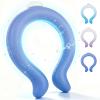 REVIX Large Neck Cooling Tube, 30% Thicker Ice Ring, Navy view 1