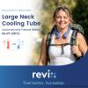 REVIX Large Neck Cooling Tube, 30% Thicker Ice Ring, Navy view 2