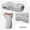 MAGICLULU Wrist Brace Support for Men and Women Gray Hand Breathable Sponge Wrist Wrap with Thumb Stabilizer Strap and Finger Fixation Band Arthritis and Sprain view 4