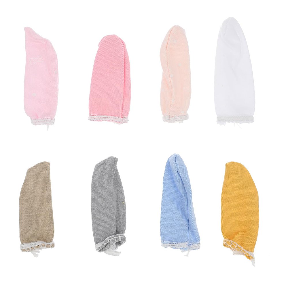 INOOMP Breathable Cotton Finger Toe Cots Finger Protective Covers 30pcs Set Thickened Sweat-Absorbent Fingertips Protectors for First Aid and Skin Protection