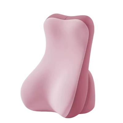 LCCHONGAI Ergonomic Wedge Pillow, Suitable for Prone Sleeping-Upgraded Memory Sponge Material, Multi-Angle Support Positioning, Relieve Waist and Neck Pain, with Breathable Pillowcase. (Pink)