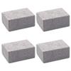 FABULETTA 4 Pcs Grill Cleaning Pumice Stones, Heavy Duty BBQ Griddle Brick Blocks For Cast Iron Skillet & Baking Tray view 1