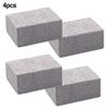 FABULETTA 4 Pcs Grill Cleaning Pumice Stones, Heavy Duty BBQ Griddle Brick Blocks For Cast Iron Skillet & Baking Tray view 2