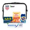 Haleon, Official Partner of U.S. Soccer Limited Edition Stadium Ready Bag Packed with Travel Essentials: Advil, TUMS, Emergen-C, and Sensodyne view 1
