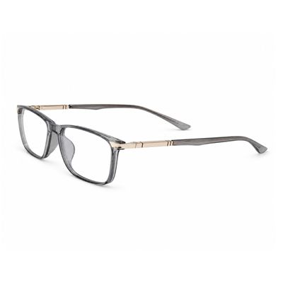 HAPPY EYES Blue Light Blocking Computer Glasses Anti-Eye Strain Transition Eyewear for Men UV Protection & Stylish (Grey)