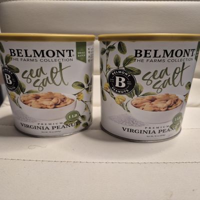 Belmont Peanut Sea Salted Premium Virginia Peanuts (16oz)