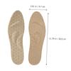 FESTFENDS Cuttable Gel Shoe Insoles with Self-Adhesive Massage Dots Sweat-Absorbing Foot Inserts for Men and Women Size L (47-50) Comfortable Cushioning for Sports and Daily Wear view 2