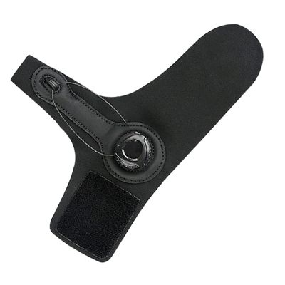 SECFOU Adjustable Thumb Wrist Brace with Tension Knob Black Elastic Wrist Support for Sports and Fitness for Weightlifting and Basketball