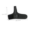 SECFOU Adjustable Thumb Wrist Brace with Tension Knob Black Elastic Wrist Support for Sports and Fitness for Weightlifting and Basketball view 2