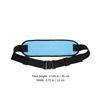 Tofficu Adjustable Leg Strap for Elderly Patient Safety Fixed with Elastic Small Calf Band Blue Thin Design view 2