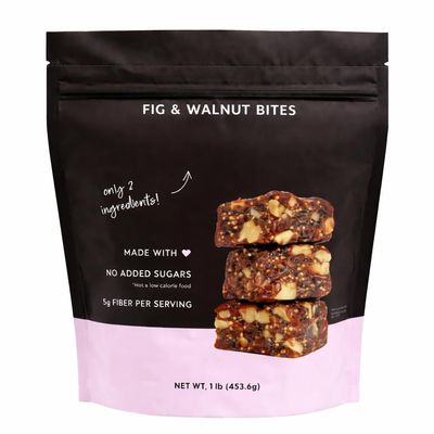 Fig & Walnut Bites made with No Added Sugars, 1 Lb.