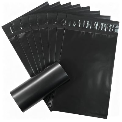 100 PCS Sanitary Napkin Disposal Bags, Feminine Hygiene Disposal Bags for Tampons and Pads, Block Odors, Self-Sealing Seals, 10.6 * 5.9 Inch (Black)