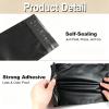 100 PCS Sanitary Napkin Disposal Bags, Feminine Hygiene Disposal Bags for Tampons and Pads, Block Odors, Self-Sealing Seals, 10.6 * 5.9 Inch (Black) view 3