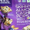 Snacks Skinny Almond Cashew Pops with Blueberries, Oven-Baked, Brown Rice, Non-GMO, Low Sodium, 15 oz, 2 Pack180 Snacks Almond Cashew Pops With Blueberries, a 15 oz bagged snack. 2pack view 4