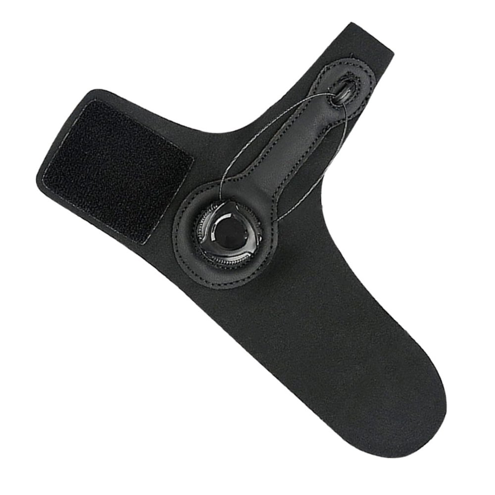 CONGARTENO Adjustable Thumb Brace Wrist Support Band Black Wrist Protector with Traction Knob for Sports Fitness Training and Weightlifting